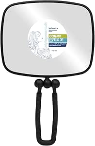 Conair Soft Touch Rectangle Mirror Black