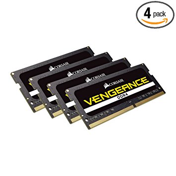 Corsair Vengeance Performance Memory Kit 64GB (4x16GB) DDR4 2666MHz CL18 Unbuffered SODIMM