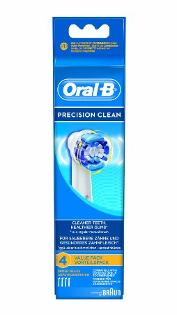 Braun Oral B Precision Clean Refill 4pk Toothbrush Heads