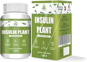 Insulin Plant (Costus Igneus) 60 Vegetarian Capsules- Natural Gluten Free