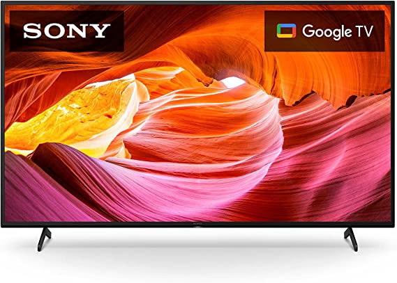 Sony 65 inch X75K LED 4K Ultra HD HDR Smart Google TV with Google Assistant (KD65X75K) - 2022 Model