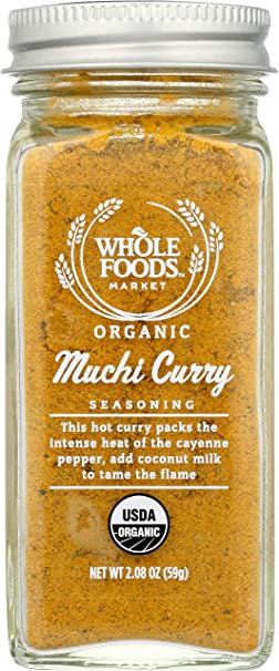 Whole Foods Market, Organic Muchi Curry Seasoning, 2.08 oz