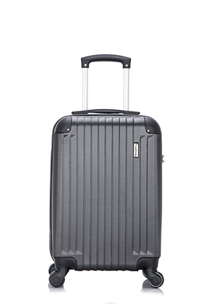 TravelCross Columbia Carry On Lightweight Hardshell Spinner Luggage