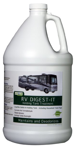 Unique Natural Products RV Digest-It Holding Tank Cleaner, 128-Ounce