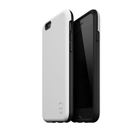 Patchworks ITG Level Case White for iPhone 6s Plus/6 Plus, Military Grade Protection Case, Extra Protection for ITG Tempered Glass Screen Protector