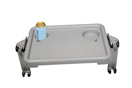 Drive Medical Deluxe Folding Walker Tray, Gray, 16" x 12"