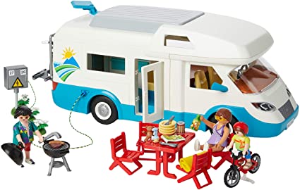 PLAYMOBIL® Family Camper Vehicle Playset