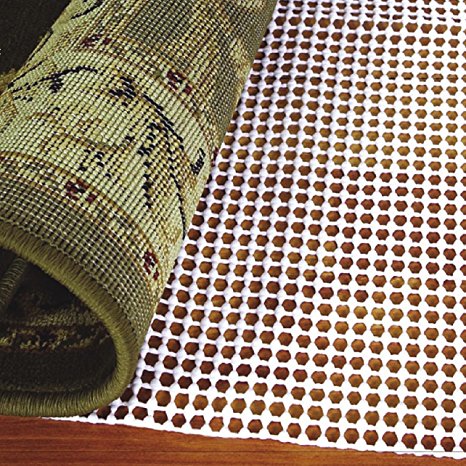 Abahub Anti Slip Rug Pad 8x10 for Under Area Rugs Carpets Runners Doormats on Wood Hardwood Floors, Non Slip, Washable Padding Grips