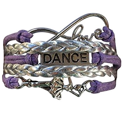 Dance Charm Bracelet- Girls Dance Jewelry - Perfect Gift For Dance Recitals, Dancers and Dance Teams