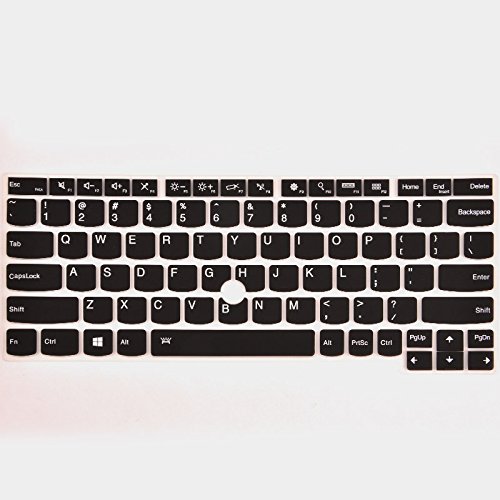 LOHASIC Silicone Keyboard Cover Skin Protector for IBM ThinkPad X230S X240 X240S,S1 YOGA , Translucent black
