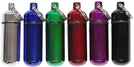 SE - Small Pill/ID Holder Keychain (Assorted Colors) - PH17C-1