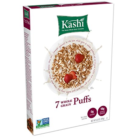 Kashi 7 Whole Grain Puffs Cereal, 6.5 Ounce