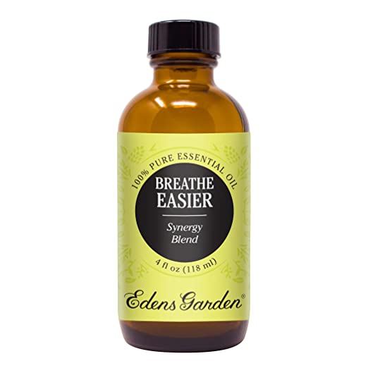 Edens Garden Breathe Easier Essential Oil Synergy Blend, 100% Pure Therapeutic Grade (Highest Quality Aromatherapy Oils- Allergies & Congestion), 118 ml