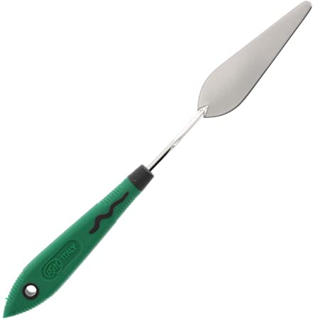 RGM Soft Grip Palette Knife, Green, 13 (RGR013)