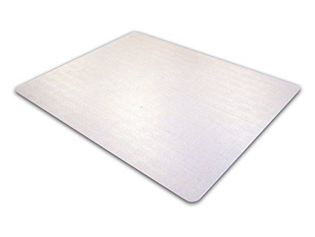 Floortex Ultimat Polycarbonate Chair Mat for Carpets to 1/2" Thick, 60" x 48", Rectangular, Clear (1115223ER)