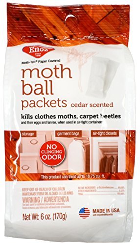 Enoz Moth Ball Packets - Ceder Scented