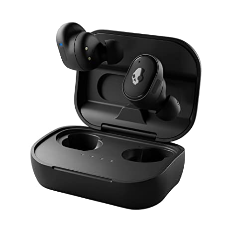 Skullcandy Grind Bluetooth Truly Wireless in Ear Earbuds with Mic with Voice Control (Black)