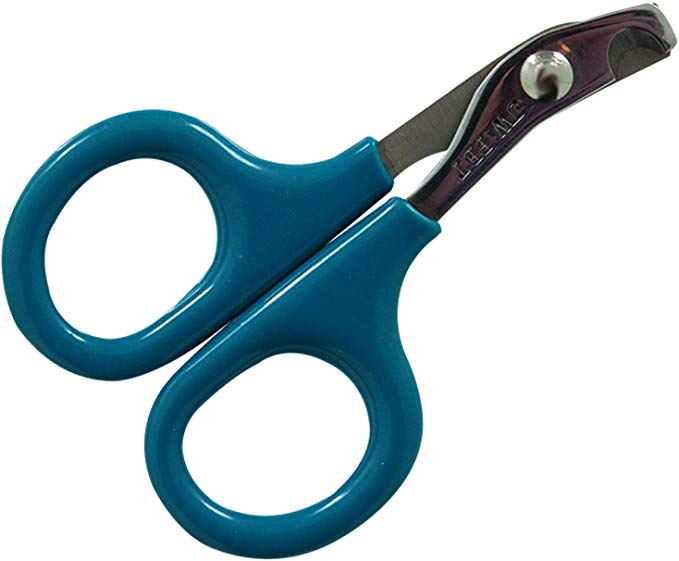 Bamboo Furbuster Cat Nail Clipper, Teal/Pearl