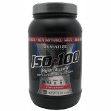 Dymatize Nutrition ISO-100 Protein Gourmet Strawberry 16 lbs 733 Grams