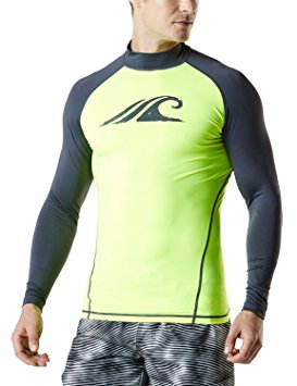 Tesla Men's UPF 50  Long Sleeve Rashguard T71/MSR10/MSR11/MSR12