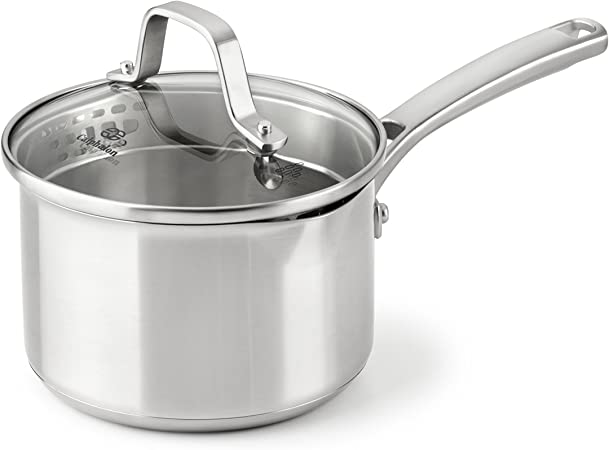 Calphalon Classic Stainless Steel Cookware, Sauce Pan, 1 1/2-quart