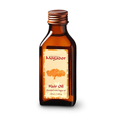 MOGADOR Argan Oil For Hair - Dry Hair Treatment And Argan Oil Hair Mask, 3.38 fl.oz / 100ml - For Strong And Shiny Hair