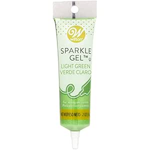 Wilton Light Green Sparkle Gel Icing Dispenser