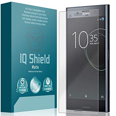 Sony Xperia XZ Premium Screen Protector, IQ Shield Matte Full Coverage Anti-Glare Screen Protector for Sony Xperia XZ Premium Bubble-Free Film