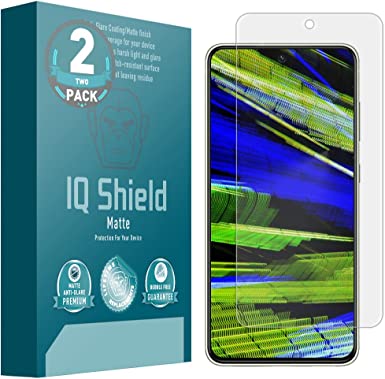 IQ Shield Matte Screen Protector Compatible with Samsung Galaxy S21 FE 5G (2-Pack) Anti-Glare Anti-Bubble Film