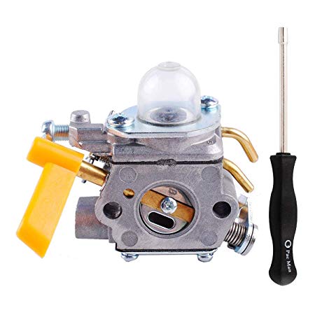 Poweka Carburetor for Ryobi 30cc String Trimmer Brush Cutter RY29550 RY30530 RY30550 RY30570 RY30931 RY30951 RY30971 ZAMA C1U-H60