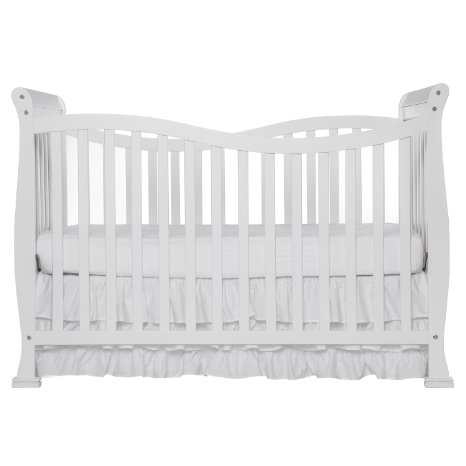 Dream On Me Violet 7 in 1 Convertible Life Style Crib White Discontinued by Manufacturer