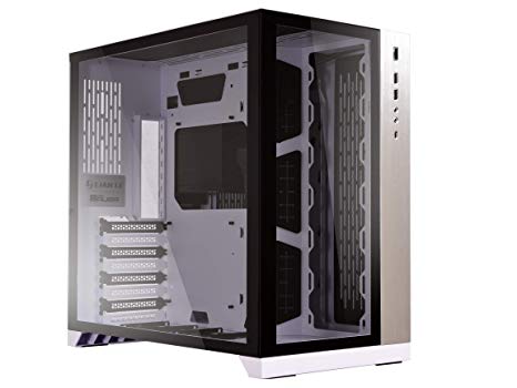 Lian Li PC-O11DW 011 Dynamic Tempered Glass on The Front Chassis Body SECC ATX Mid Tower Gaming Computer Case White