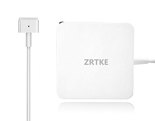 Macbook Air Charger Replacement, Zrtke 45W Magsafe 2 (T-Tip) Replacement AC Power Adapter Connector for Apple MacBook Air 11" and 13"