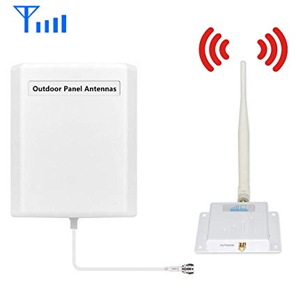 Cell Phone Signal Booster 2G 3G Cell Booster HJCINTL 850Mhz Band 5 at&T, Verizon, T-Mobile Signal Booster Mobile Phone Signal Repeater Amplifier Kit for Home and Office
