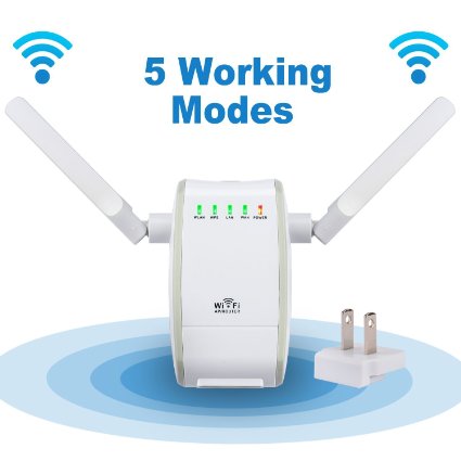 XINGAN Small Mini Wifi Wireless n Network Range Extender Router/Repeaters/AP/Wps 300M 2dbi Antennas Signal Boosters Wireless Access Points