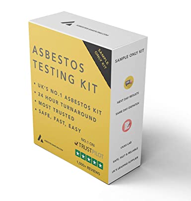 Asbestos Sample Only Kit (1 Sample) Includes 24Hr Lab Testing Fee, Instructions, Return Postage