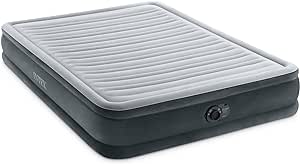 Intex Dura-Beam Deluxe Comfort Plush Airbed Series with Internal Pump (2021 Model)