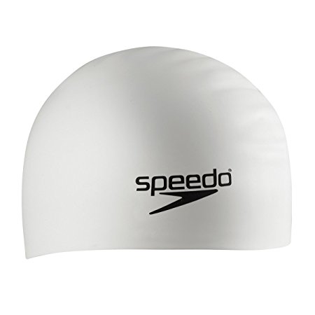 Speedo Silicone Long Hair Swim Cap