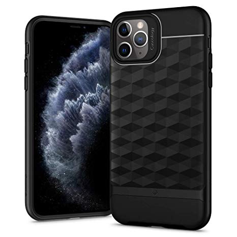 Caseology Parallax for Apple iPhone 11 Pro Max Case (2019) - Matte Black