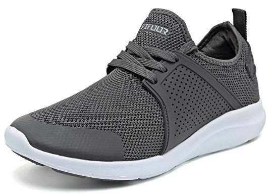VIFUUR Men's Lightweight Athletic Shoes Casual Mesh Breathable Running Walking Sneakers