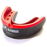 MOUTH GUARD - Premium Black and Red Mouthguard for Sports with Case BEST for Hockey Football Boxing MMA Basketball Baseball Muay Thai and Karate - Top Protection and Comfort - With Guarantee