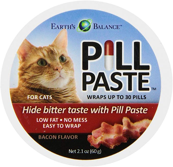 Marshall Pill Paste for Cats, 2.1-Ounce, Bacon Flavor