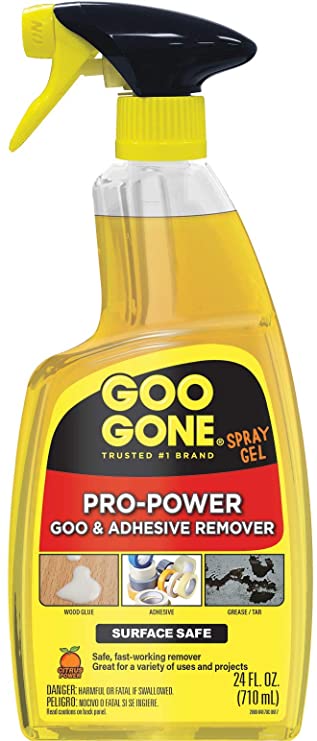 Goo Gone Pro-Power – Surface Safe, Great Cleaner, No Harsh Odors, No Sticky Residue, Can be used on tools and machinery, 24 fl oz