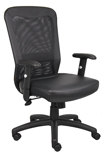 Boss Office Products B580 Boss Web Chair in Black