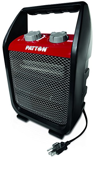 Patton PUH4842M-RM Portable Recirculating Utility Heater, Medium, Red/Black