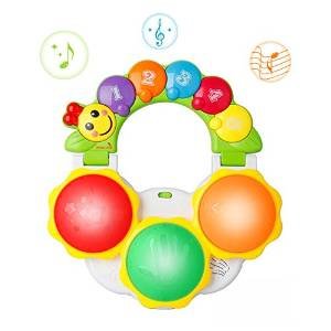 Happytime Functional Baby Birthday Gift Toddler Fun Hand Pat Drum Music Instrument Learing Eletrionics Toy