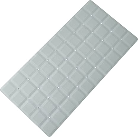 Webos Foldable Silicone Bathtub Mat: Jumbo Size Heavy Duty Safety Bath Mat  for Tub Without Suction Cups Non Slip Bath & Shower Mat for Textured