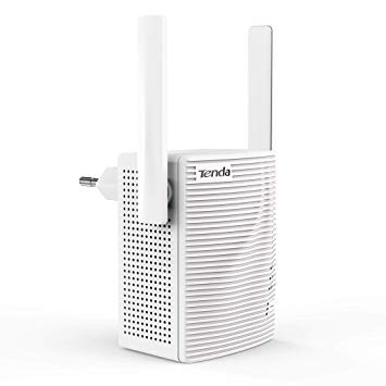 Tenda A301 300Mbps 2.4GHz WIFI Wireless Network Range Extender with Dual External Antennas, Also Works As WiFi Adapter for your Smart TV