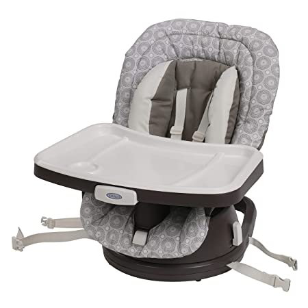 Graco Swivi Seat 3-in-1 Booster High Chair, Abbington