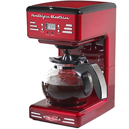 Nostalgia RCOF120 Retro Series 12-Cups Programmable Coffee Maker